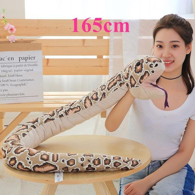 Süßer Mu Cheng Kobra und Python Schlangen Plüschtiere, ab 12 Jahre - Bild 1