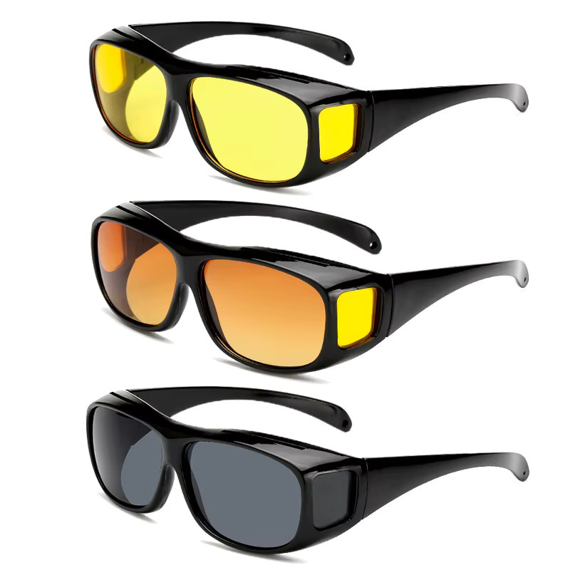 DUTRIEUX Nachtfahrbrille, Vollrand, rectangular, Kunststoff, polarisiert - Bild 2