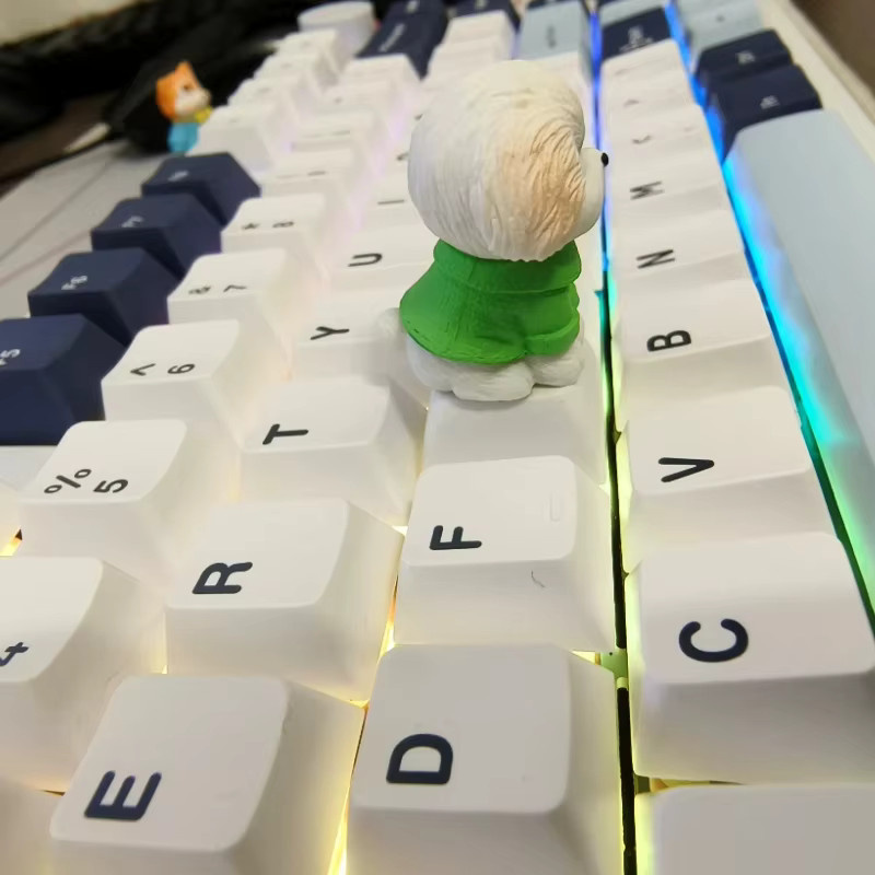 Cartoon Animal Crossing Harz Tastenkappen für mechanische Tastaturen in Multicolor - Bild 5