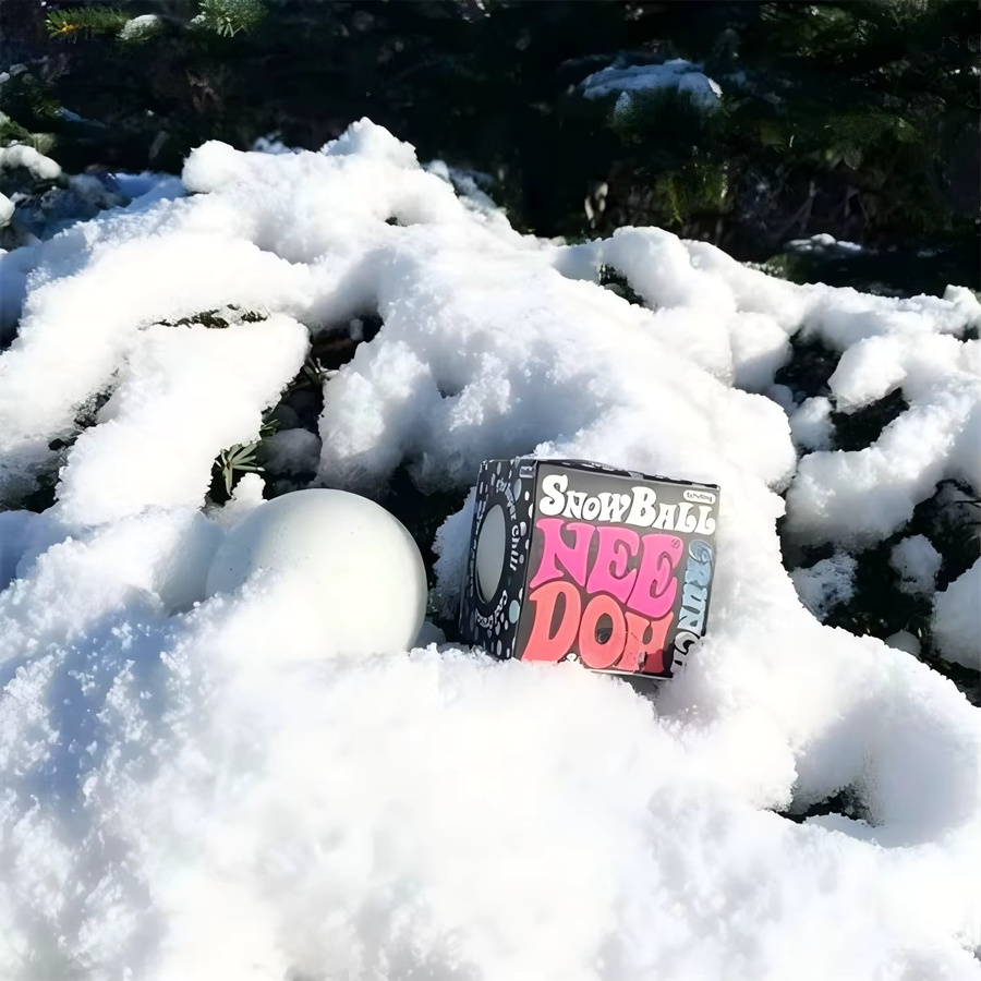 NeeDoh Schneeball-Crunch, Stressabbau-Spielzeug, ab 3 Jahre - Bild 4