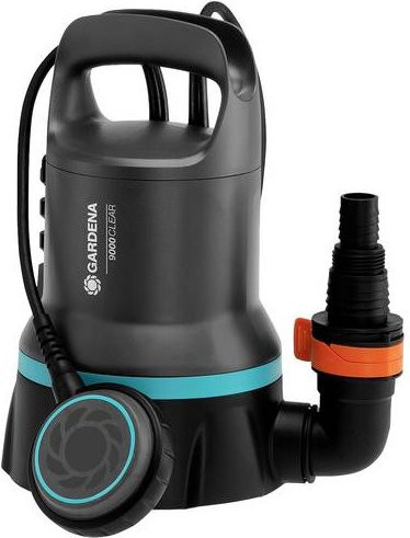 Gardena Klarwasser-Tauchpumpe 9000 in Schwarz mit 9000 l/h Förderleistung und 6 m Förderhöhe - Bild 1