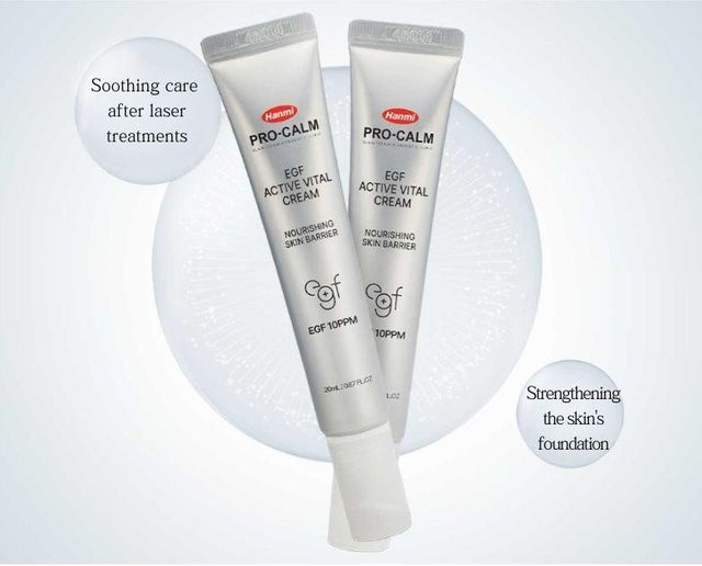 HANMI Pro-Calm EGF Aktive Vitalcreme, 2x 20 ml, Empfindliche Haut - Bild 1