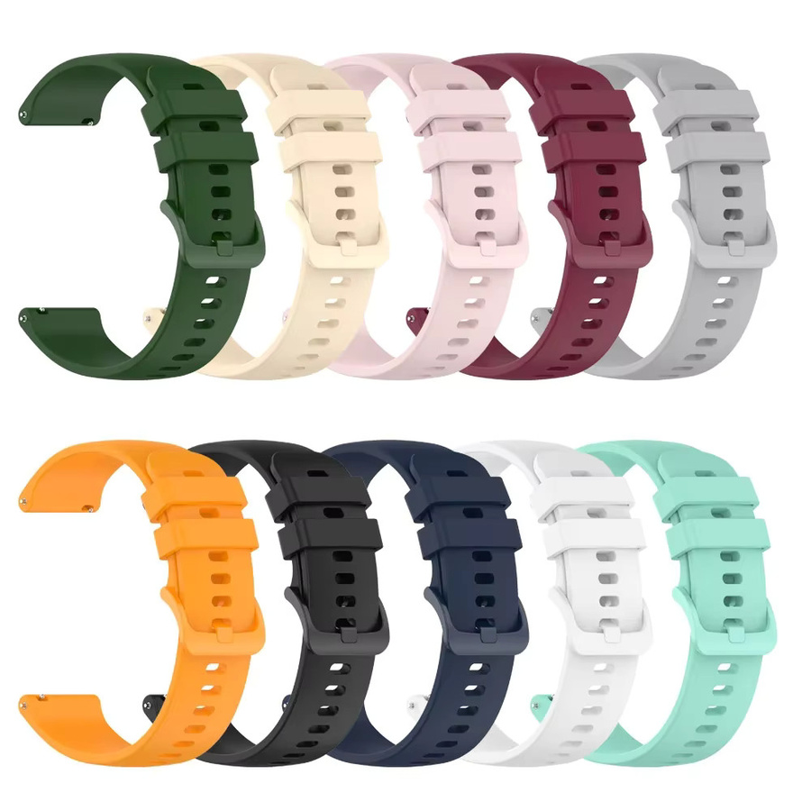 Xiaomi Uhrenarmband Silikon, 22mm, Schwarz - Bild 4