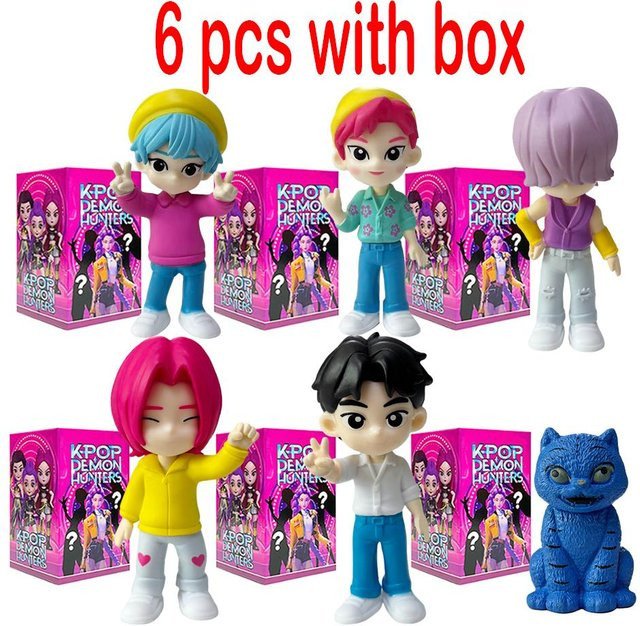 Fashnics K-Pop Dämonenjäger Anime Figur, Actionfigur, 1-12 Stück, ab 14 Jahren - Bild 1
