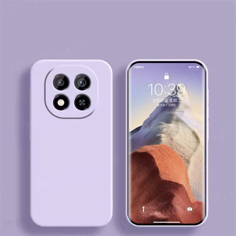 Xiaomi Handyhülle aus Flüssigsilikon für Redmi Note 15 Pro Plus 5G in Grau - Bild 2