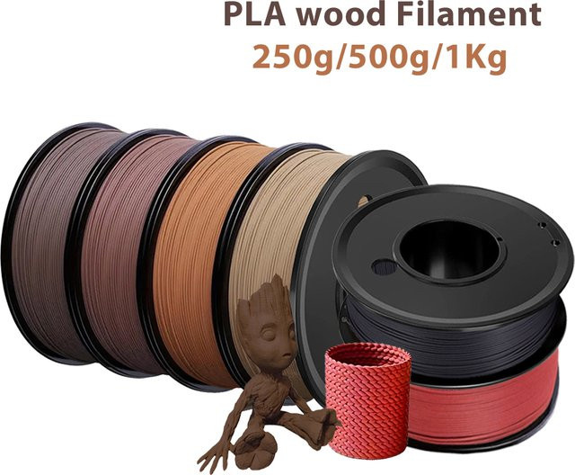 3D Maliang PLA Filament Sandelholz in Braun, Durchmesser: 1,75 mm - Bild 1