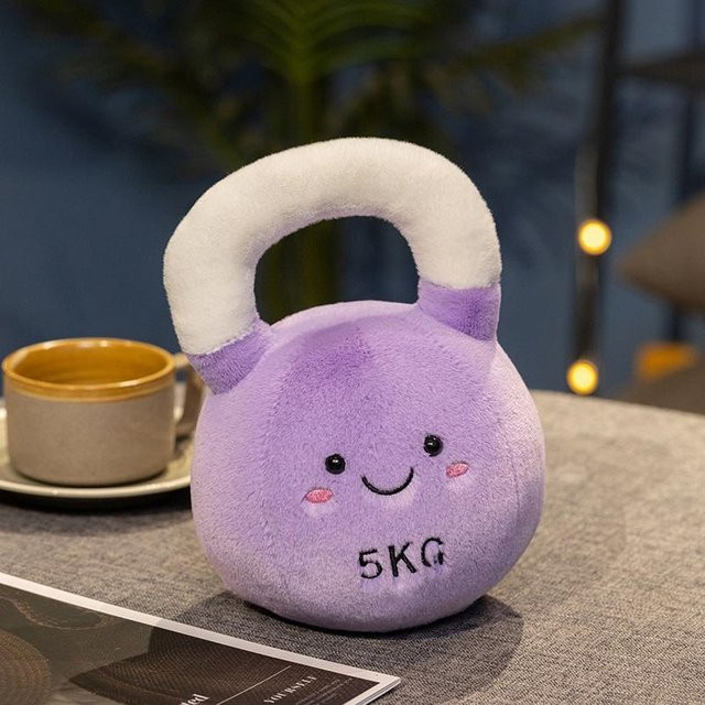 Yiran toy Hantelpuppen Kawaii Kettlebells, Stofftiere, ab 3 Jahre - Bild 1