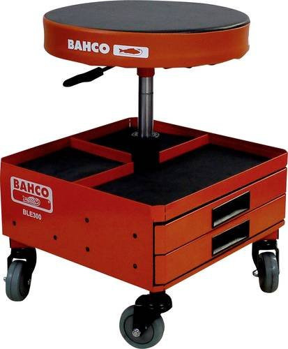 Bahco BLE300 Sattelsitz-Drehstuhl mit Rollen für Profis - Bild 1