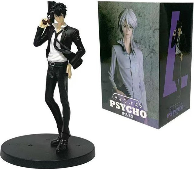 Yiran toy 1 Psycho-Pass Makishima Shougo Kougami Shin'ya, Puppen, 18cm, ab 14 Jahren - Bild 1
