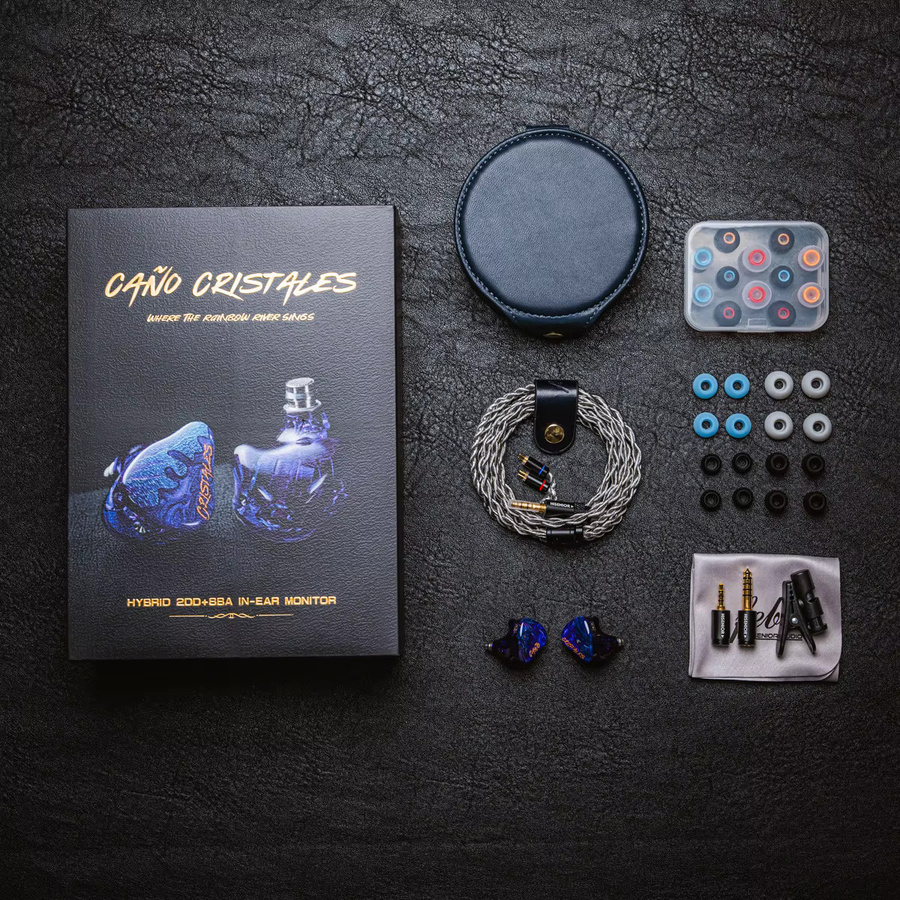 Hisenior Cano Cristales IEMS 2DD+8BA In-Ear-Monitor-Kopfhörer mit Hybrid-Treibern und 3-in-1-Kabel - Bild 3