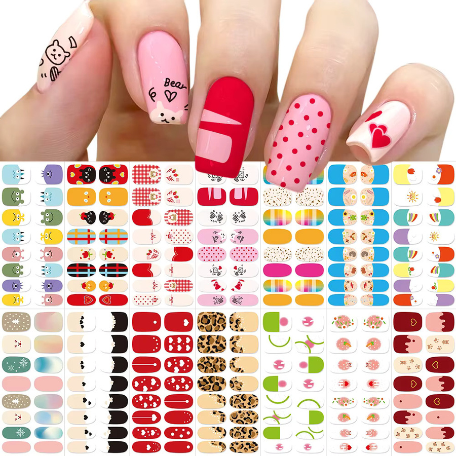 MAFANAILS NO.2 Nagelaufkleber, Glänzend, Unisex - Bild 3