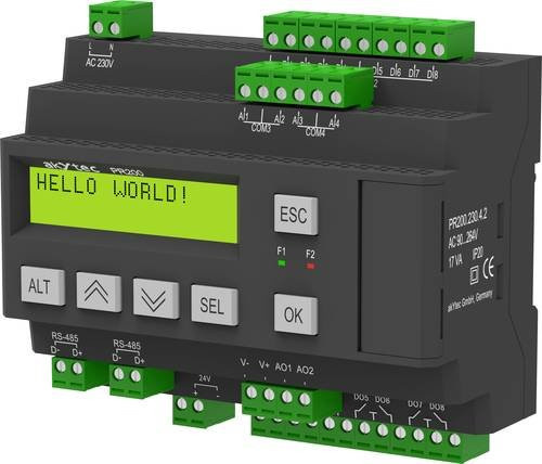 AkYtec PR200-230.4.2 37C058 SPS-Controller 230 V/AC in Grau - Bild 1