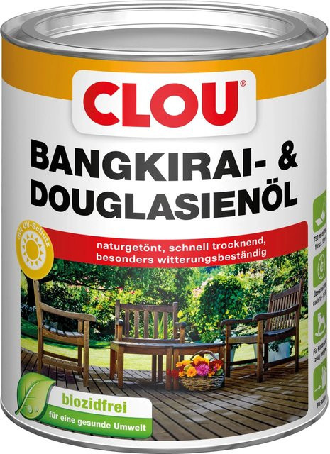 Clou Bangkirai- und Douglasien-Öl, transparent, 750 ml - Bild 1