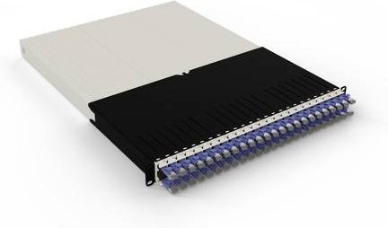 patchbox.one Kabeleinzugssystem Cat6a in Schwarz - Bild 1