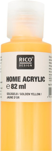 Rico Design Home Acryl in Goldgelb - Bild 1