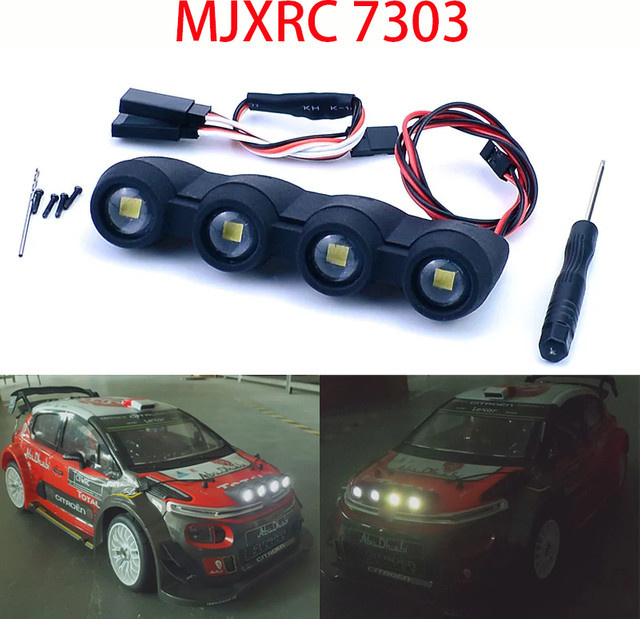MJX Hyper Go RC LKW, Simulation Frontscheinwerfer Haubenlicht, 1/7 - Bild 1