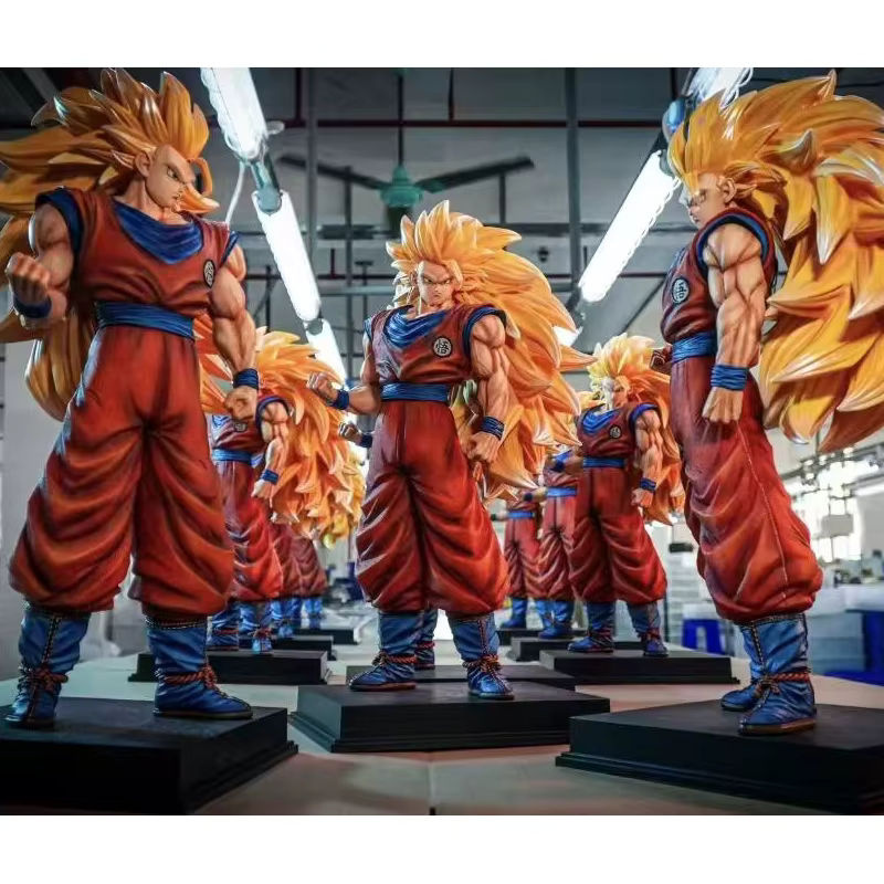 Bandai Dragon Ball Super Goku Charakter Modell Statue, mehrfarbig, Höhe: 56 cm - Bild 4