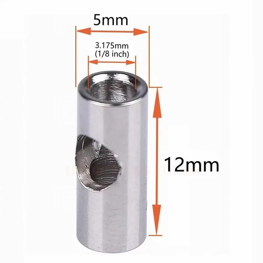 VWINRC Ritzel-Reduzierhülse, Adapterwelle, 5-teiliges Set, Metall, Grau - Bild 2