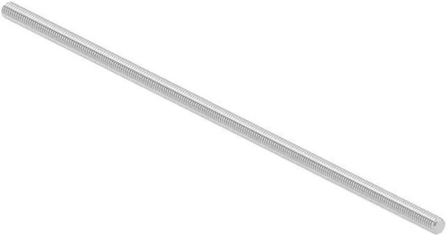 FeNau Gewindestange Edelstahl V2A M4 x 1 m DIN 975, Farbe: Silber - Bild 1
