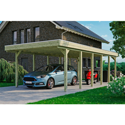 SKANHOLZ Carport Friesland in Braun mit B: 397 cm und T: 860 cm - Bild 2