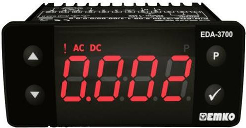 Emko EDA-3700 Digitales Einbaumessgerät in Schwarz - Bild 1