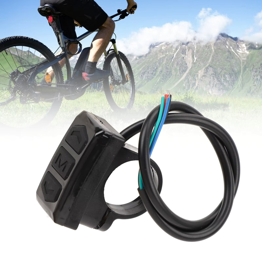 Hilitand Elektrisches Fahrrad-Display in Schwarz mit rutschfester Lenkersteuerungstaste und empfindlicher Reaktion - Bild 3