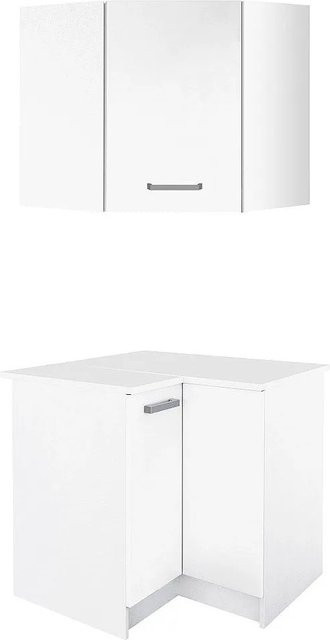 Vente-unique Küchen-Unterschrank Trattoria Weiß Breite: 88 cm - Bild 1