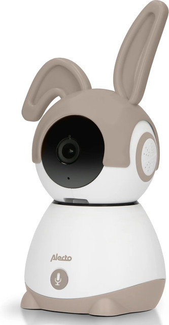 Alecto SMARTBABY10BE WLAN-Babyphone mit Videofunktion, Nachtsicht, App-Steuerung und Temperaturanzeige in Beige - Bild 1