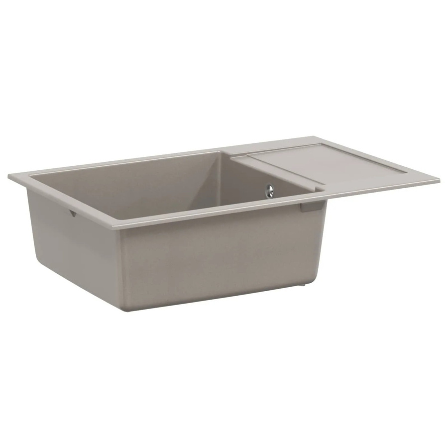 vidaXL Waschbecken aus Granitkomposit in Grau, B/T: 78 x 50 cm - Bild 2
