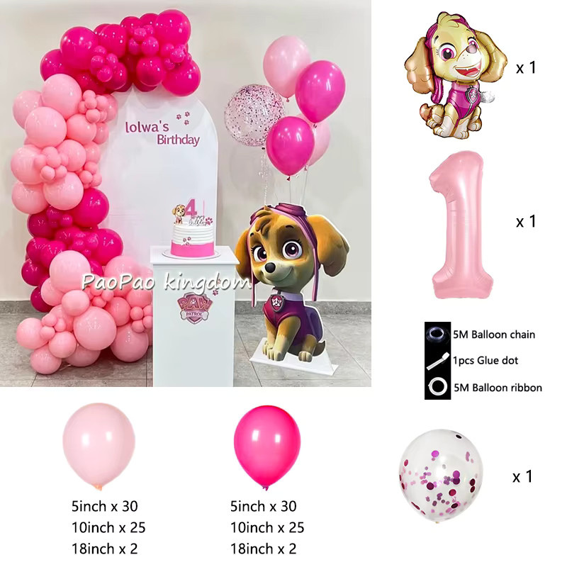 PAW Patrol Girlande Ballon, 1-teiliges Set - Bild 2
