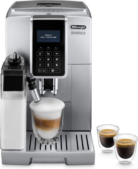 De'Longhi Dinamica ECAM 350.75.S Kaffeevollautomat in Silber - Bild 1