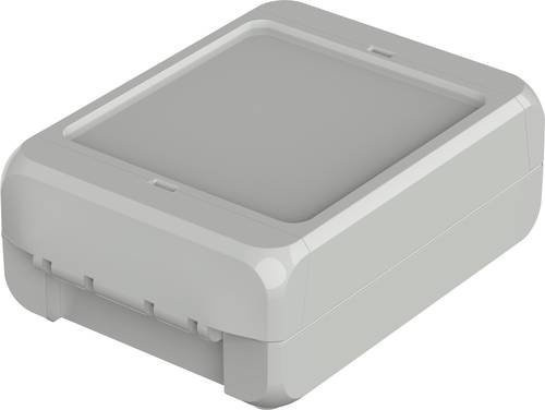 Bopla Bocube Universal-Gehäuse aus Polycarbonat in Lichtgrau RAL 7035, B/T/H: 113 x 80 x 40 mm - Bild 1