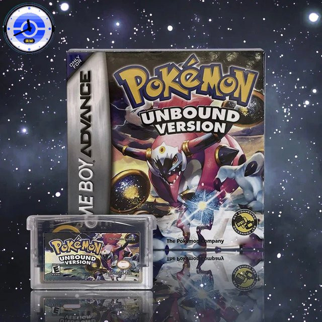 Pokemon Unbound GBA Spielmodul mit IC RTC Flash Cart für Videospielkonsolen in der USA ESP Version (Spanisch/Englisch) - Bild 1