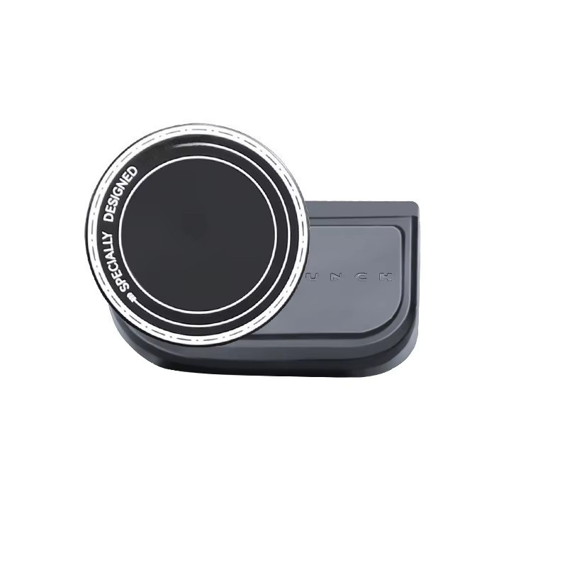YouGallop Magnetische Drehbare Telefonhalterung für Tesla Model Y Juniper und Model 3 Highland, Armaturenbrett Halterung LHD, Schwarz oder Grau - Bild 2