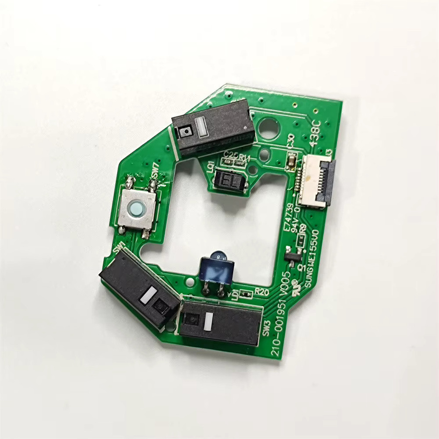 Logitech MX518 Ersatz-Motherboard mit Mikrotastenplatine und Mikroschaltern für kabelgebundene Mäuse - Bild 4