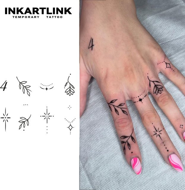 INKARTLINK Temporäres Tattoo, Unisex - Bild 1