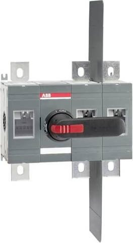 ABB OT600U12P Lasttrennschalter 600A 1000V Schwarz und Grau - Bild 1