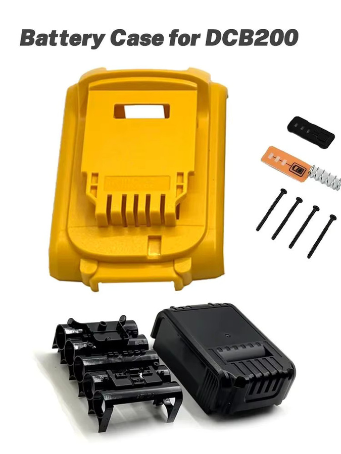 DeWalt DCB200 18V 20V Li-Ion-Akku mit Kunststoffgehäuse und PCB-Schutzplatine - Bild 6
