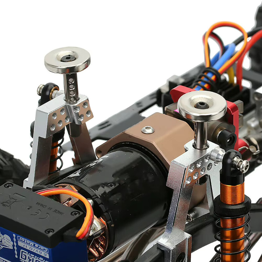 RCTOYFUN Karosserie-Pfostenhalterung und Magnet, Zubehör, 1:10, Metall - Bild 2