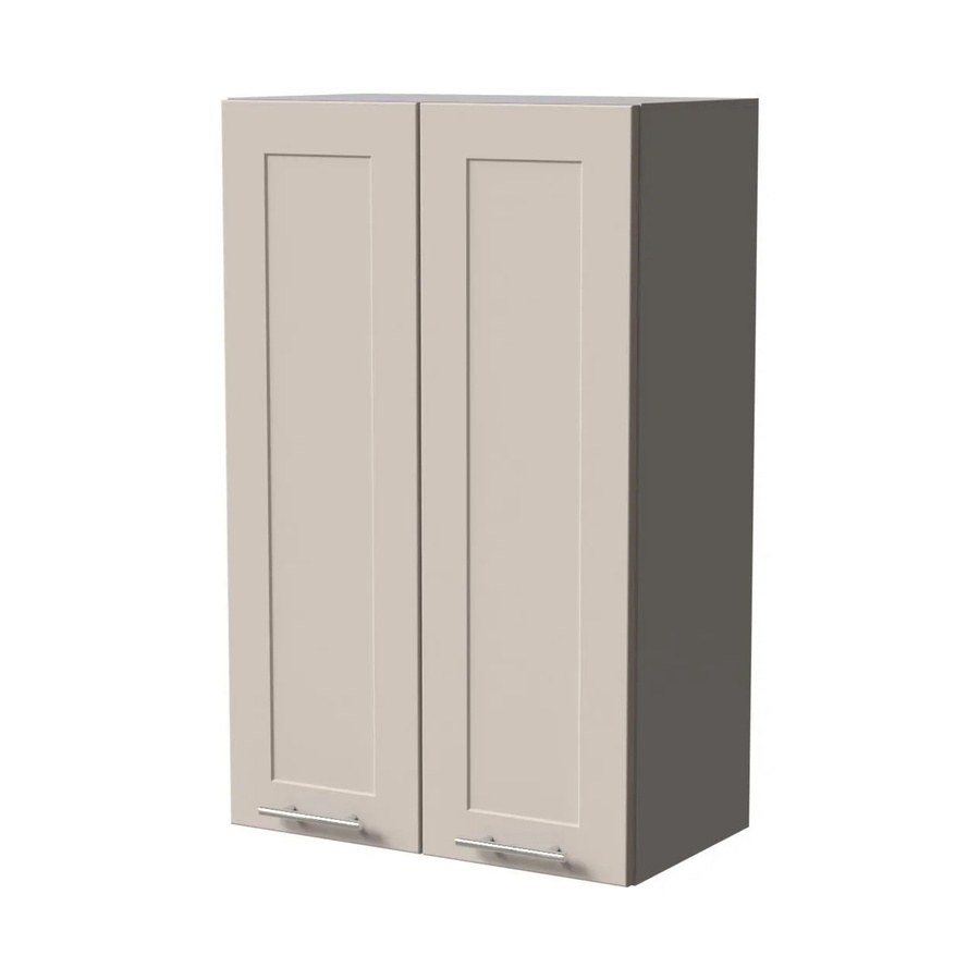 Feldmann-Wohnen Hängeschrank Oslo Küchenschrank in Kaschmir Grau Matt mit Soft-Close-Türen, Breite: 60 cm, Tiefe: 32,5 cm, Höhe: 96 cm - Bild 2