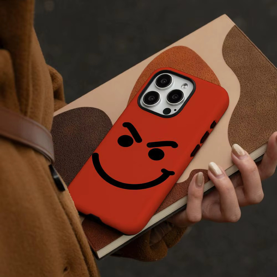 B-Bon J-Jovi Handyhülle für iPhone 17 16 15 14 13 12 Pro Max Plus mit glänzender HD-Doppelschicht-Flüssigkeitshartschale in Weiß und Rot - Bild 2