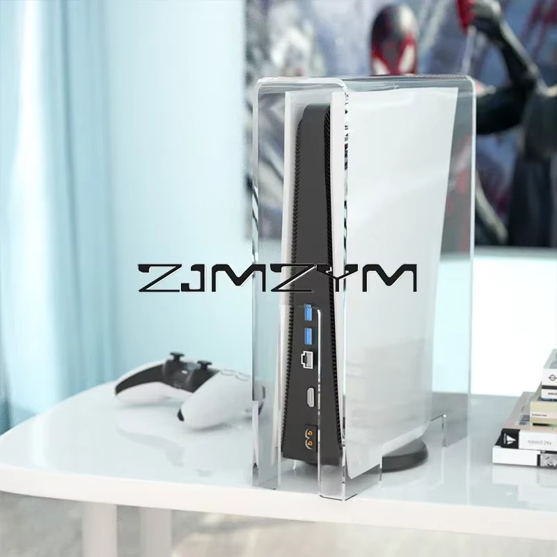 Transparente Staubschutzhülle aus Acryl für Sony PlayStation 5 und PlayStation 4 Konsolen sowie DualSense Controller - Bild 2