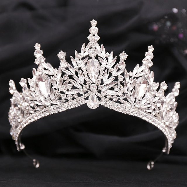 Lucky Star Jewelry Tiara, Kristall, Zirkonia, Silber, Damen - Bild 1