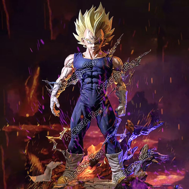 Bandai Dragon Ball Z Majin Vegeta Anime Figur aus PVC, mehrfarbig, Höhe: 32 cm - Bild 2