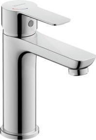 Duravit Waschtisch-Einhebelmischer Fresh + Flow D-Code in Chrom mit schwenkbarem Auslauf - Bild 1