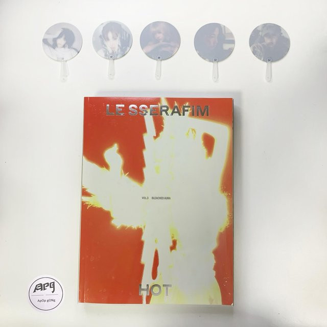 Bleached Aura, 5. Mini-Album, LE SSERAFIM, CD - Bild 1
