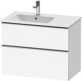 Duravit Waschtischunterschrank D-Neo in Weiß, Wandhängend, B/T/H: 81 x 46,2 x 62,5 cm - Bild 1