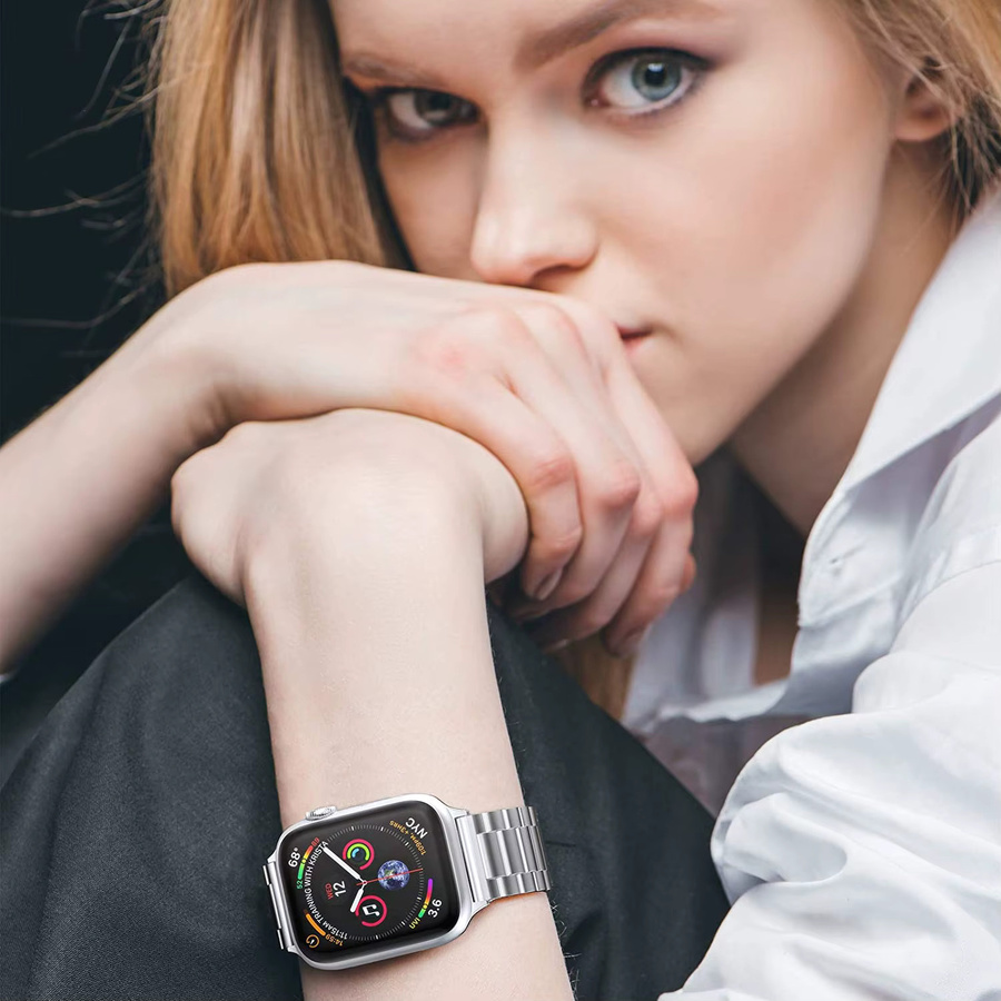 Edelstahl-Armband für Apple Watch, Unisex - Bild 3