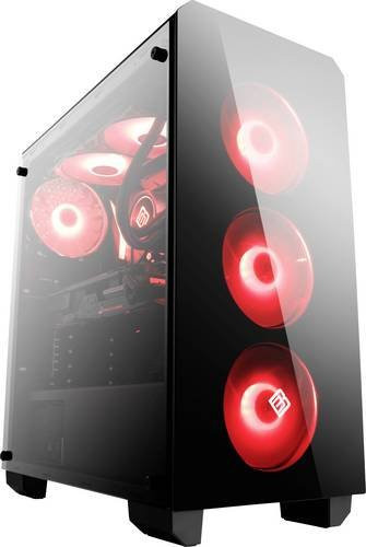 CSL Computer Gaming PC M11890H in Schwarz mit AMD Ryzen 7 9800X3D, 32GB RAM, 2000GB SSD und Nvidia GeForce RTX 5070 12GB GDDR7 unter Windows - Bild 1