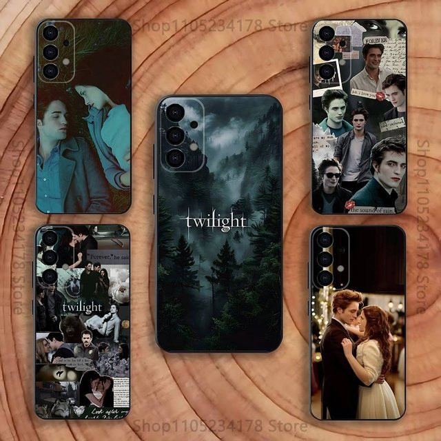 Handyhülle aus weichem Silikon im Twilight TV-Serie Design für Samsung Galaxy S20 bis S25 (Ultra, Plus, FE, Lite) in Multicolour - Bild 1